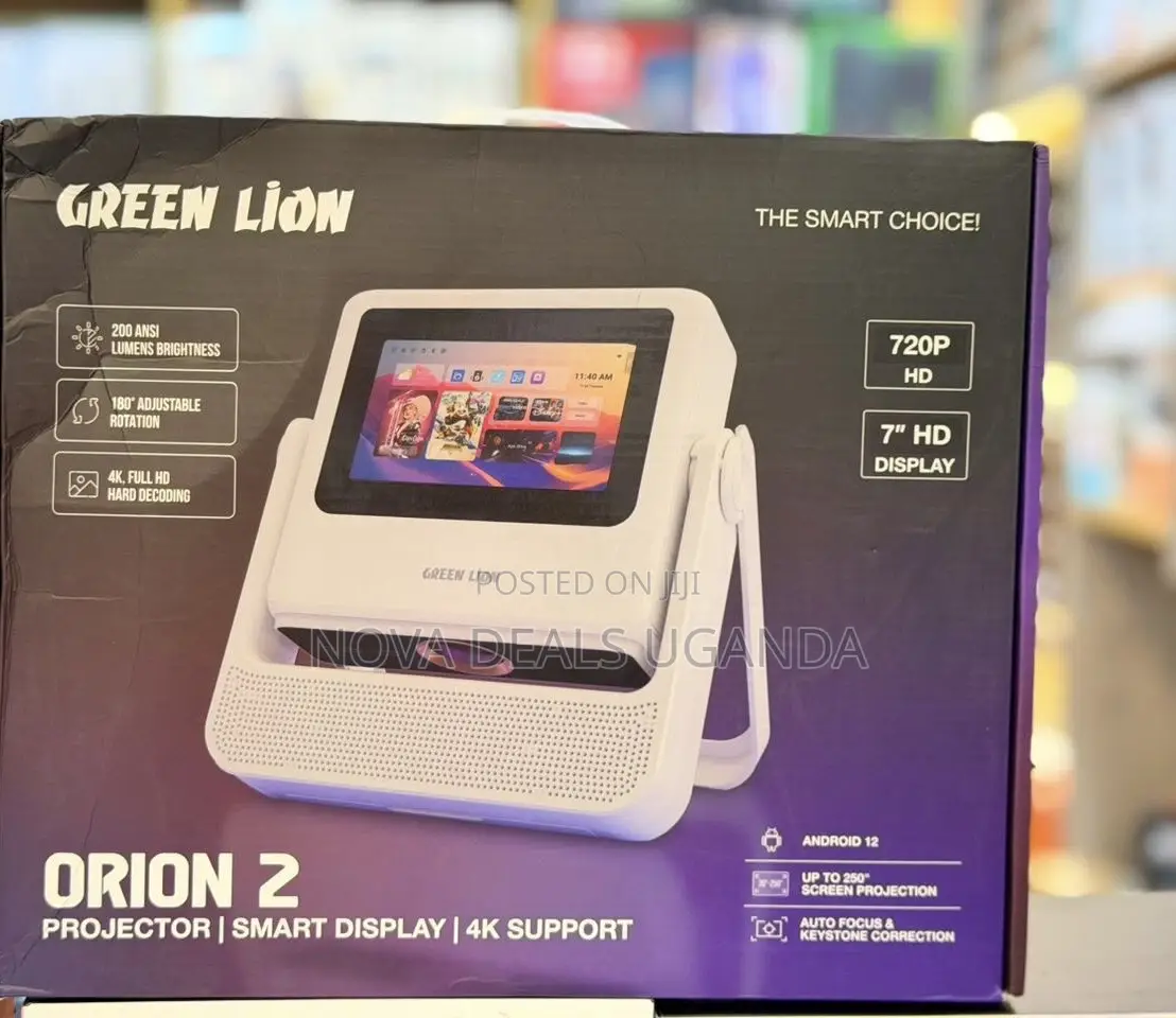 Green Lion Orion 2 Smart Projector With WiFi Bluetooth, Android