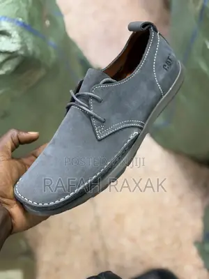 Original Men’s Grey CAT Casual Lace-Up Comfort Low Shoes