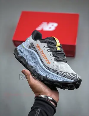 The New Balance Fresh Foam X More Trail V3 Breathable Running Trainers