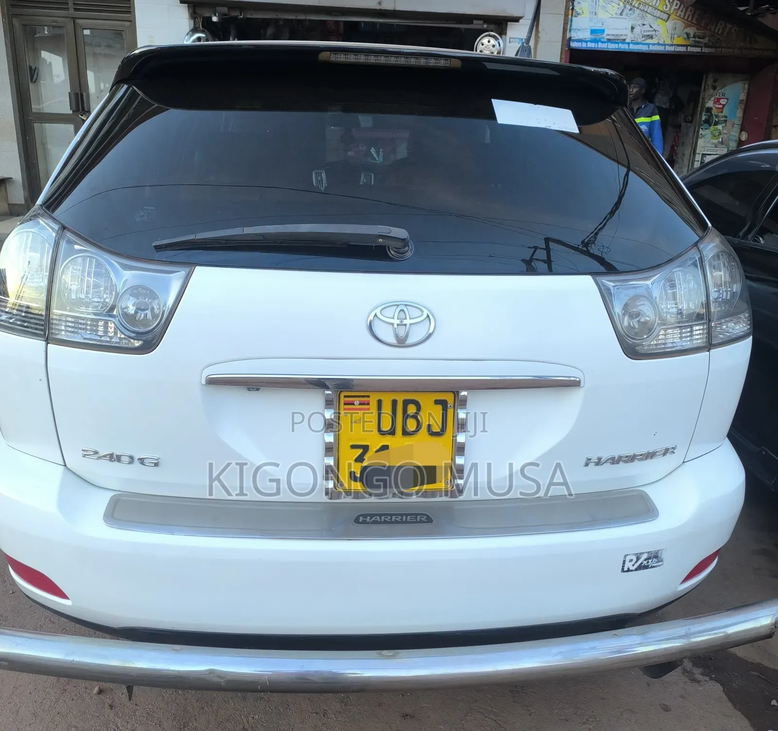 Toyota Harrier 2008 White
