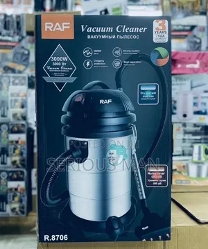 Vacuum Cleaner, Featuring a 3000W Motor and a 30-Liter Capacity.