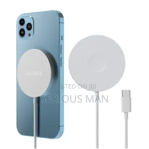 iPhone MagSafe Wireless Charger Bundle Featuring a 25W USB-C Adapter.