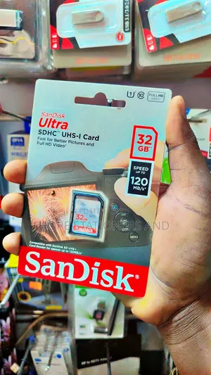 Camera SD Card 32gb - 120mb/S