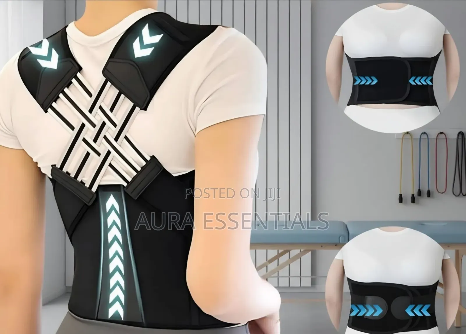 Back Brace Posture Corrector-Black