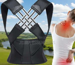 Back Brace Posture Corrector-Black
