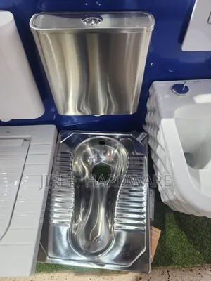 Stainless Squatting Pan Complete Set