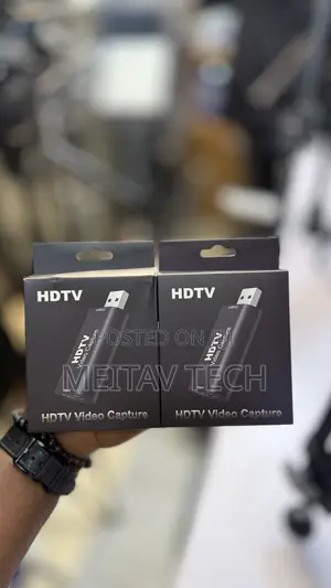 Video Capture Card Black USB-to-HDMI