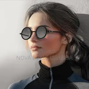 Porodo GENEVA Round Frame Sunglasses With Adjustable Brightness