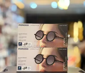 Porodo GENEVA Round Frame Sunglasses With Adjustable Brightness