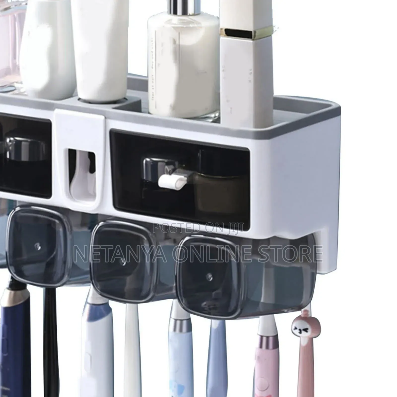 Multifunctional Toothbrush Shelf