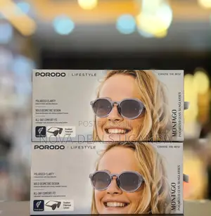Porodo MONTAGO Sunglasses With Polarized Lenses, Stainless Steel Frame