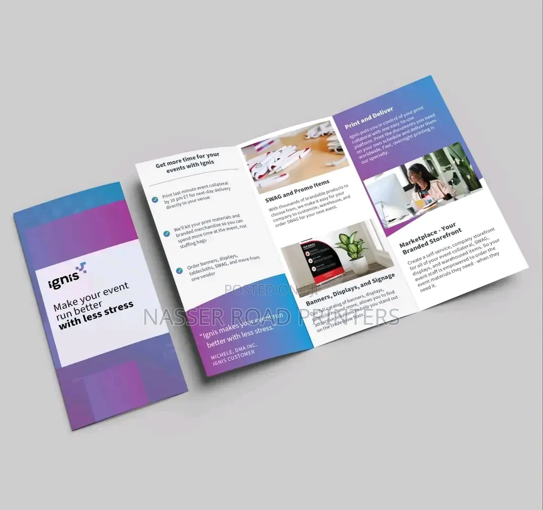 Flyers, Brochures and Booklets