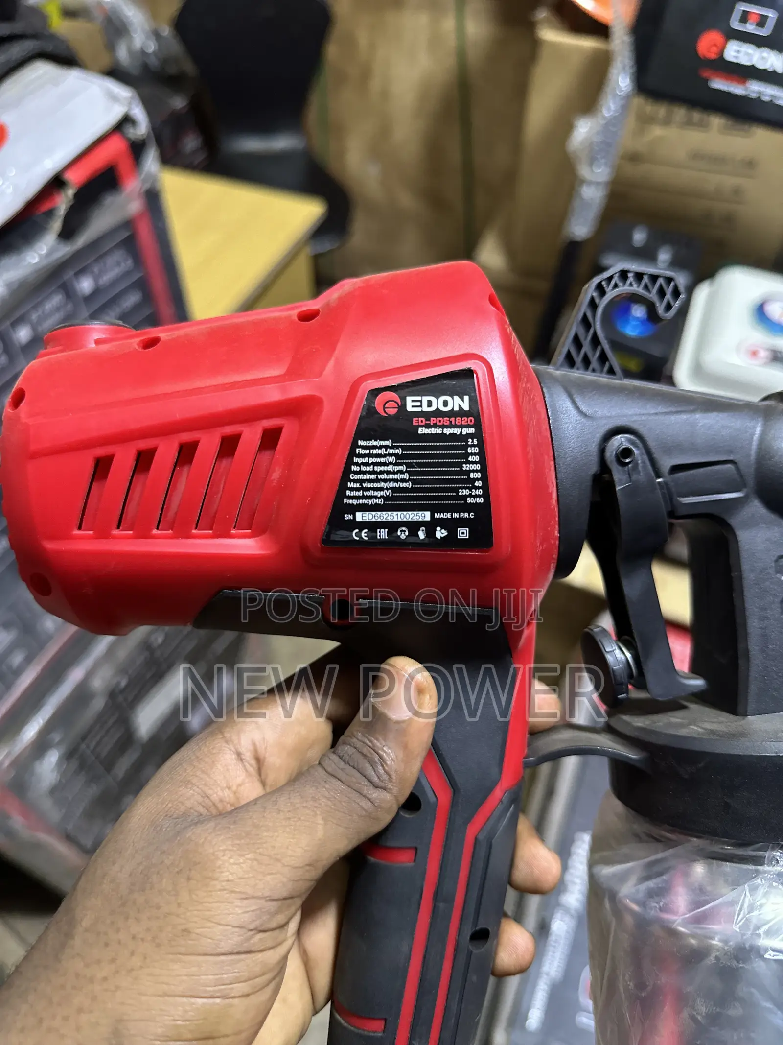 Electric Corded Spray Gun Edon