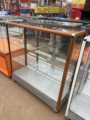 3/3 Feet’s Brandnew Standing Showcase Full Glass Display Board