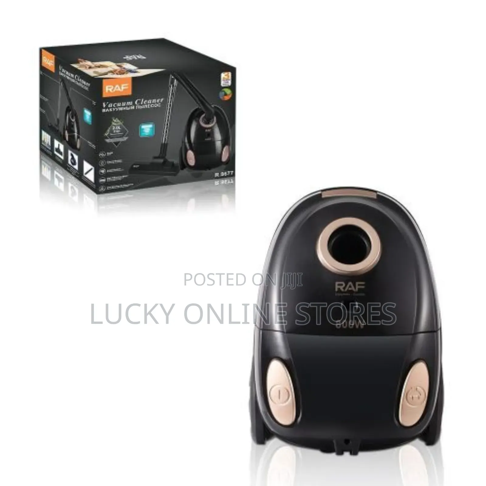 Raf 800w Bagged Vaccum Cleaner