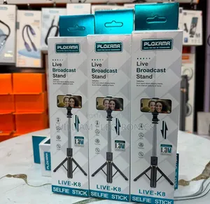 Plokama Live- Selfie Stick - 1.3m - Black