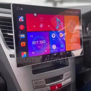 Original 13inch Android Radio in Subaru Muu16
