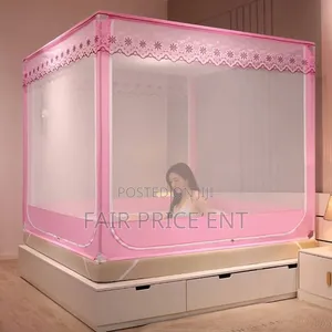 Executive Mosquito Nets. 6*6.( Pink)