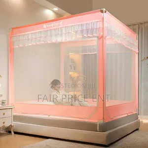 Executive Mosquito Nets. 6*6.( Pink)