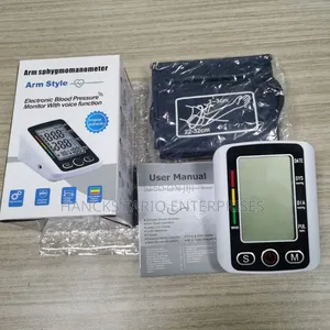 Arm Style Electronic Blood Pressure Monitor – Digital Sphygmomanometer