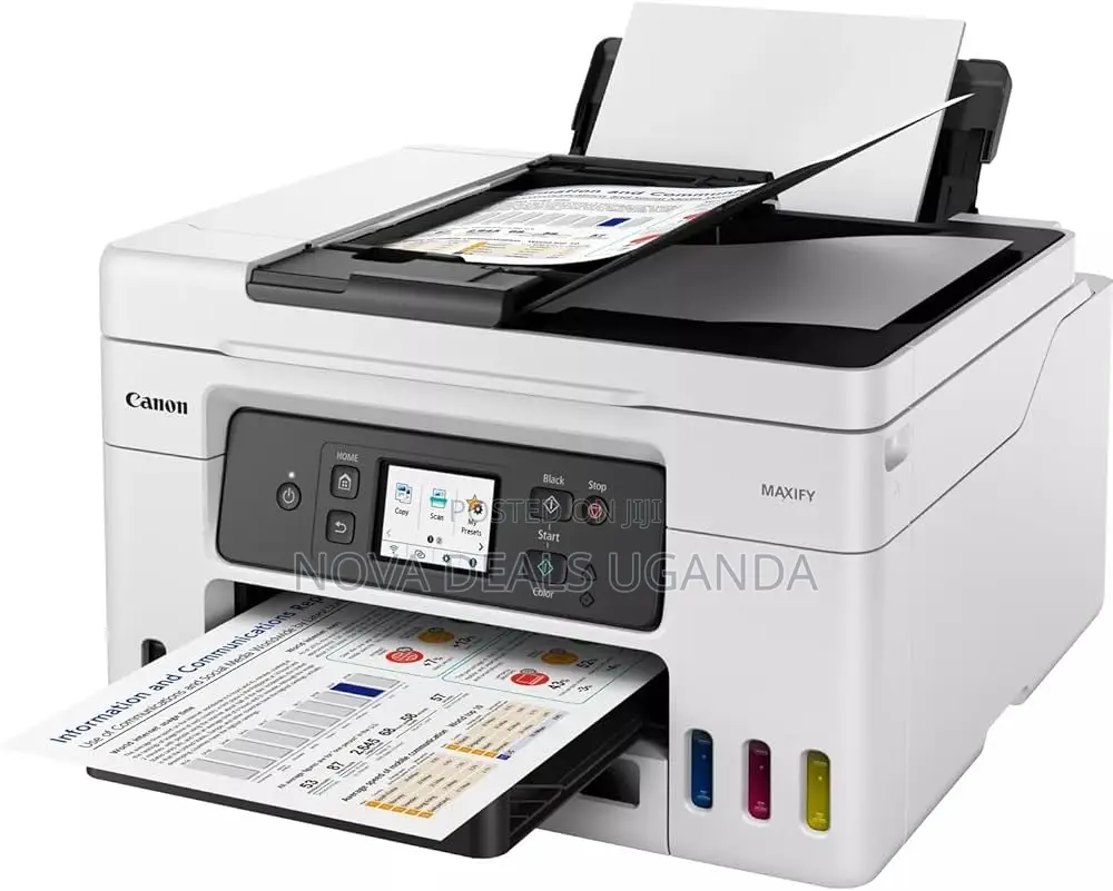 Canon MAXIFY GX4040 Wireless Colour All-in-One MegaTank Inkjet Printer