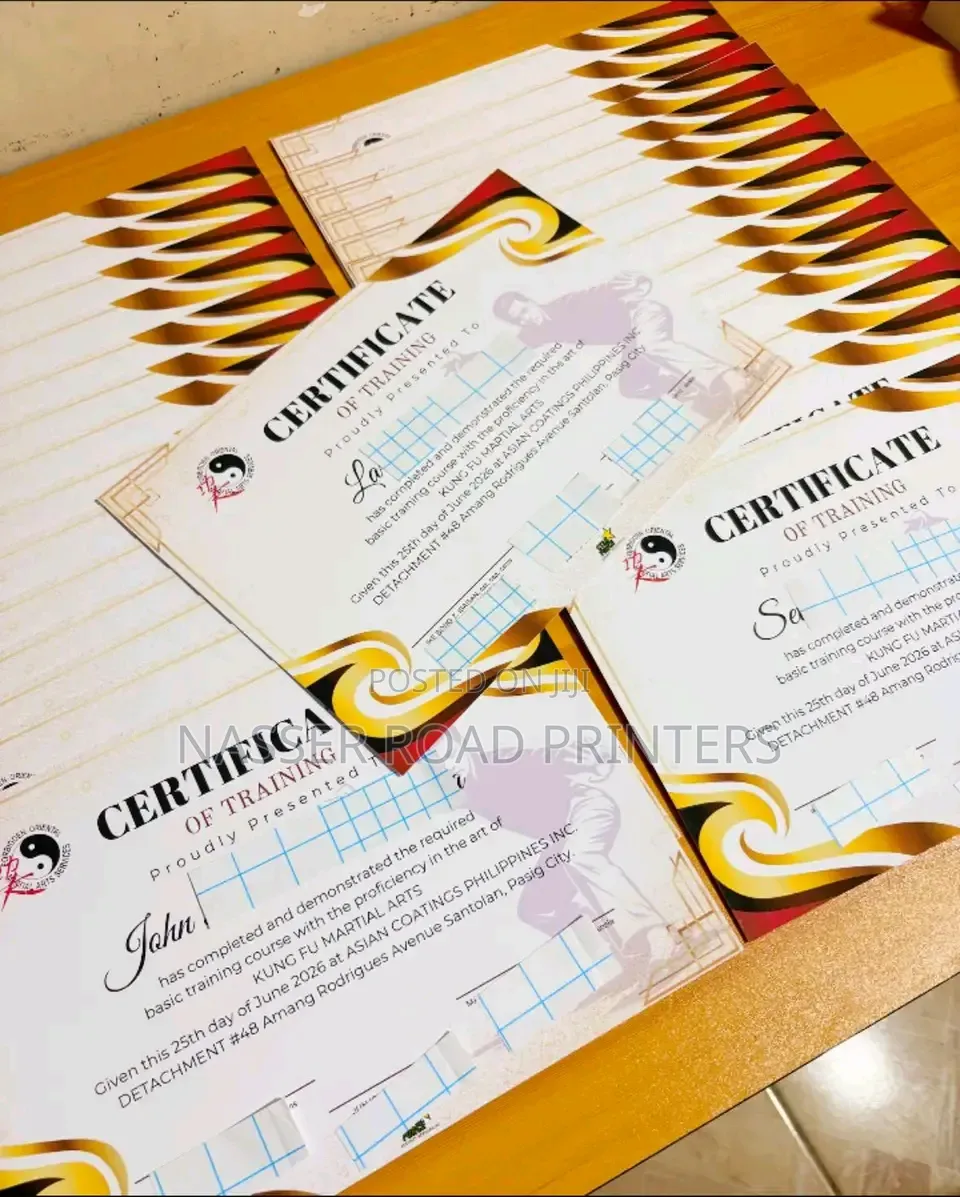 School Certificates