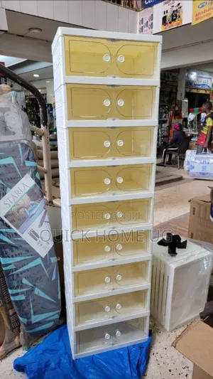(9Layers)Foldable Stackable Shoe Cabinet, Shoe Storage Box