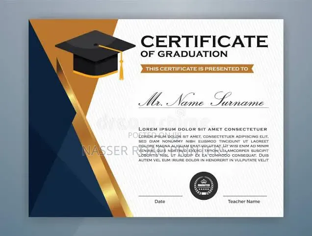 School Certificates