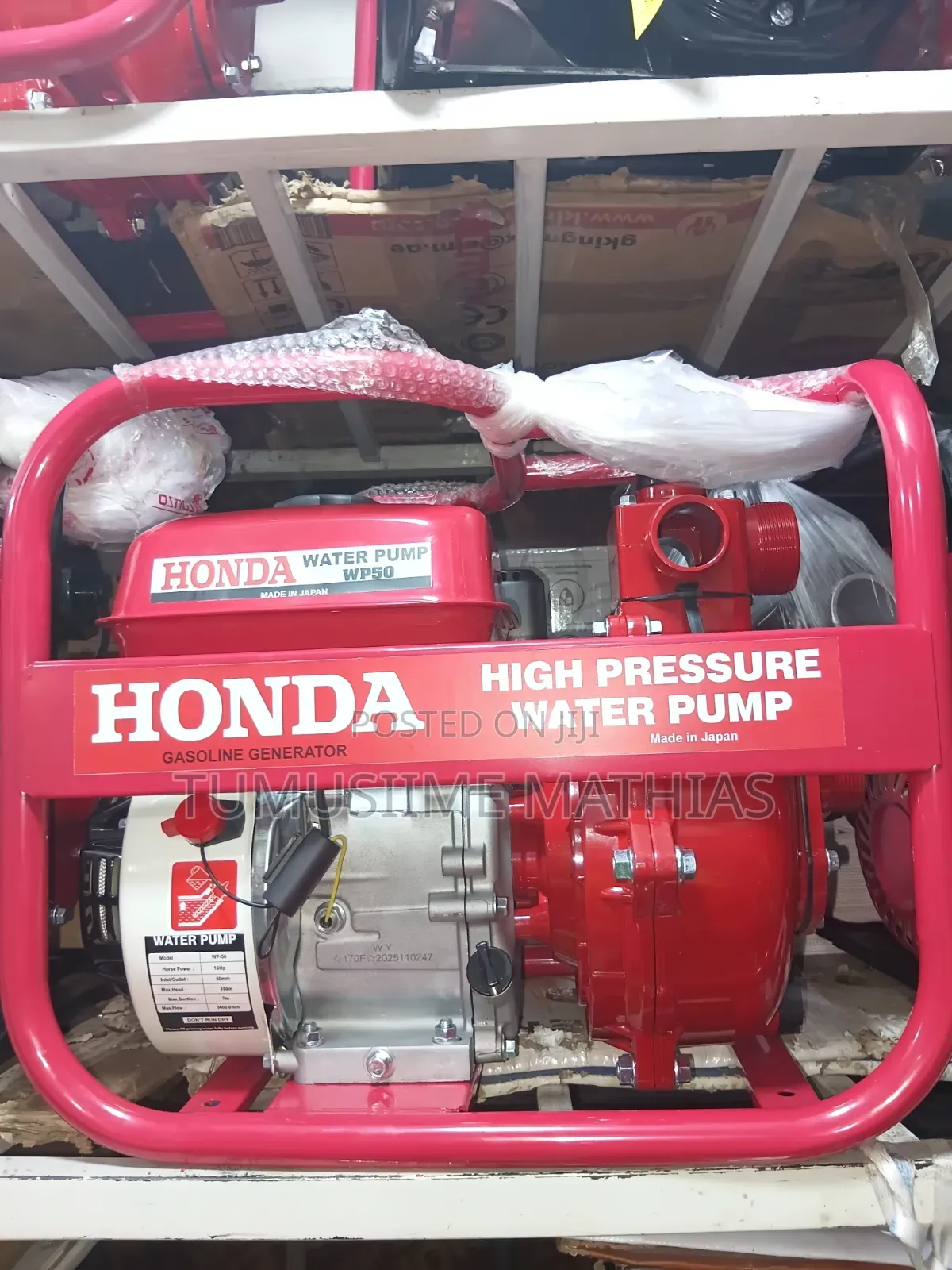 HONDA High Pressure Water Pump