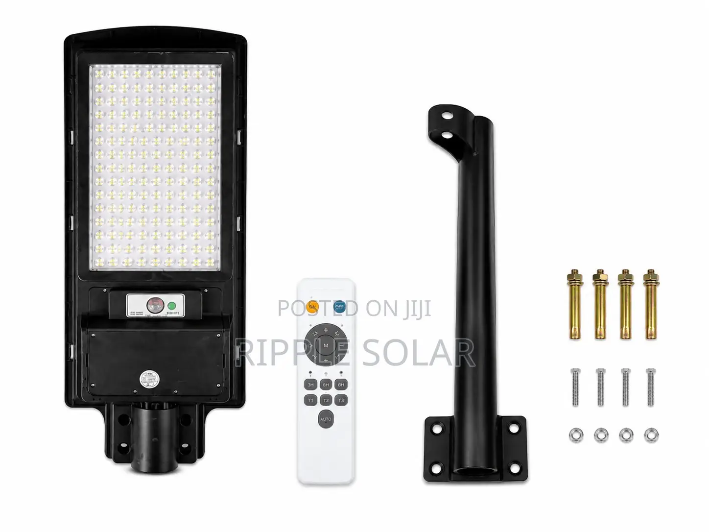 300W Solar LED Tube Light 560mm With Remote Waterproof Lamp