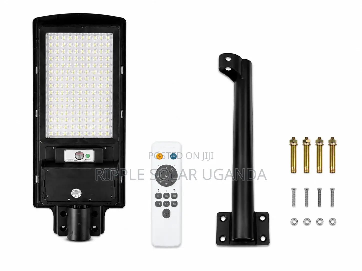300W Solar LED Tube Light 560mm With Remote Waterproof Lamp