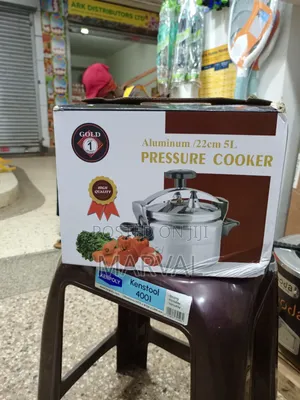 Gold 1 Brand 5-Liter Aluminum Pressure Cooker