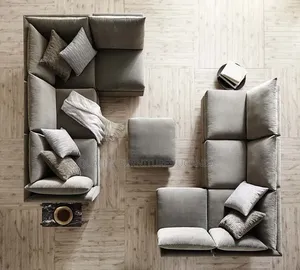 6 Seater Simple Living Room Sofa Sets