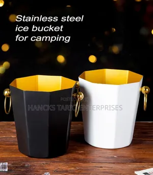 Stainless Steel Camping Ice Bucket