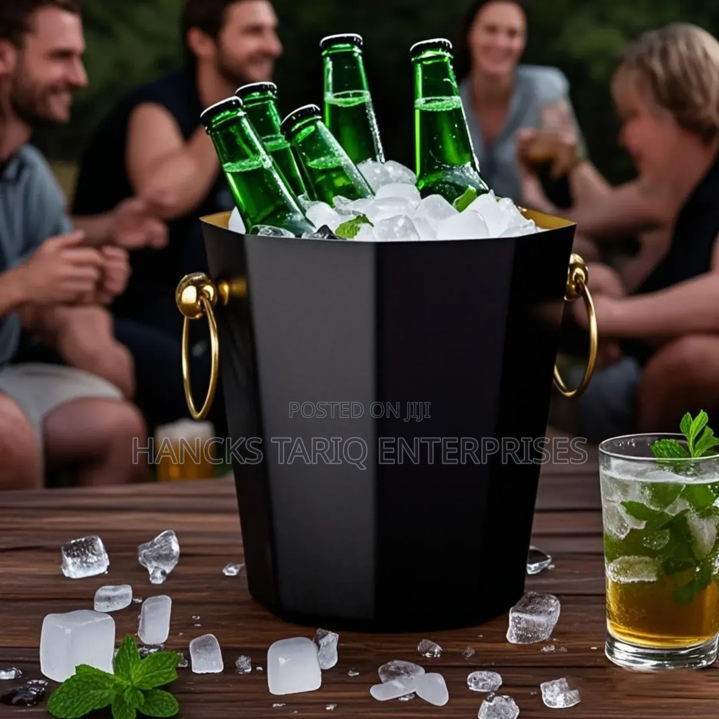 Stainless Steel Camping Ice Bucket