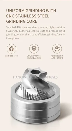 Portable Manual Coffee Grinder – Stainless Steel Grinding Core
