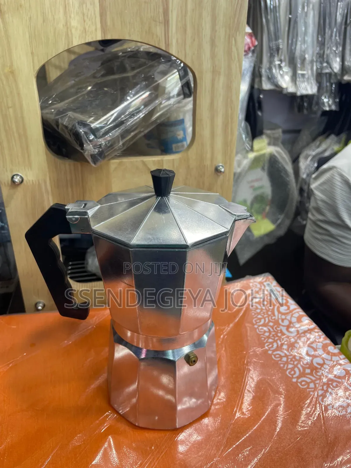 Traditional Aluminum Moka Pot