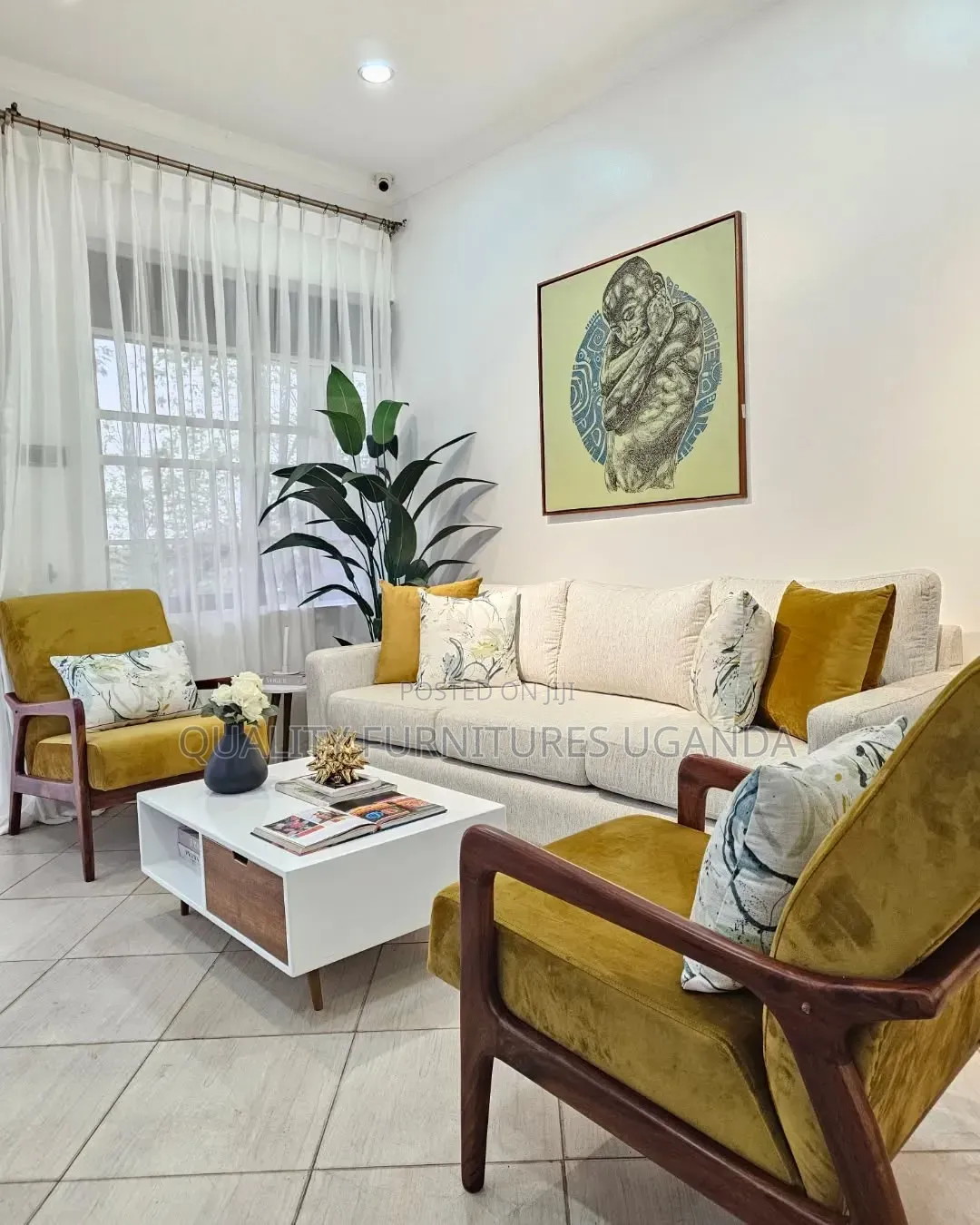 5 Seater American Design Sofa Set
