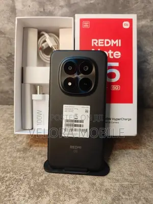 New Xiaomi Redmi Note 15 Pro+ 512 GB Black