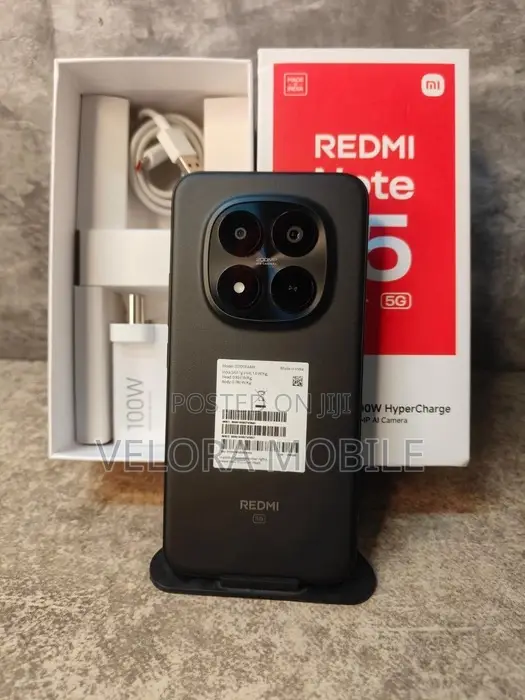 New Xiaomi Redmi Note 15 Pro+ 512 GB Black