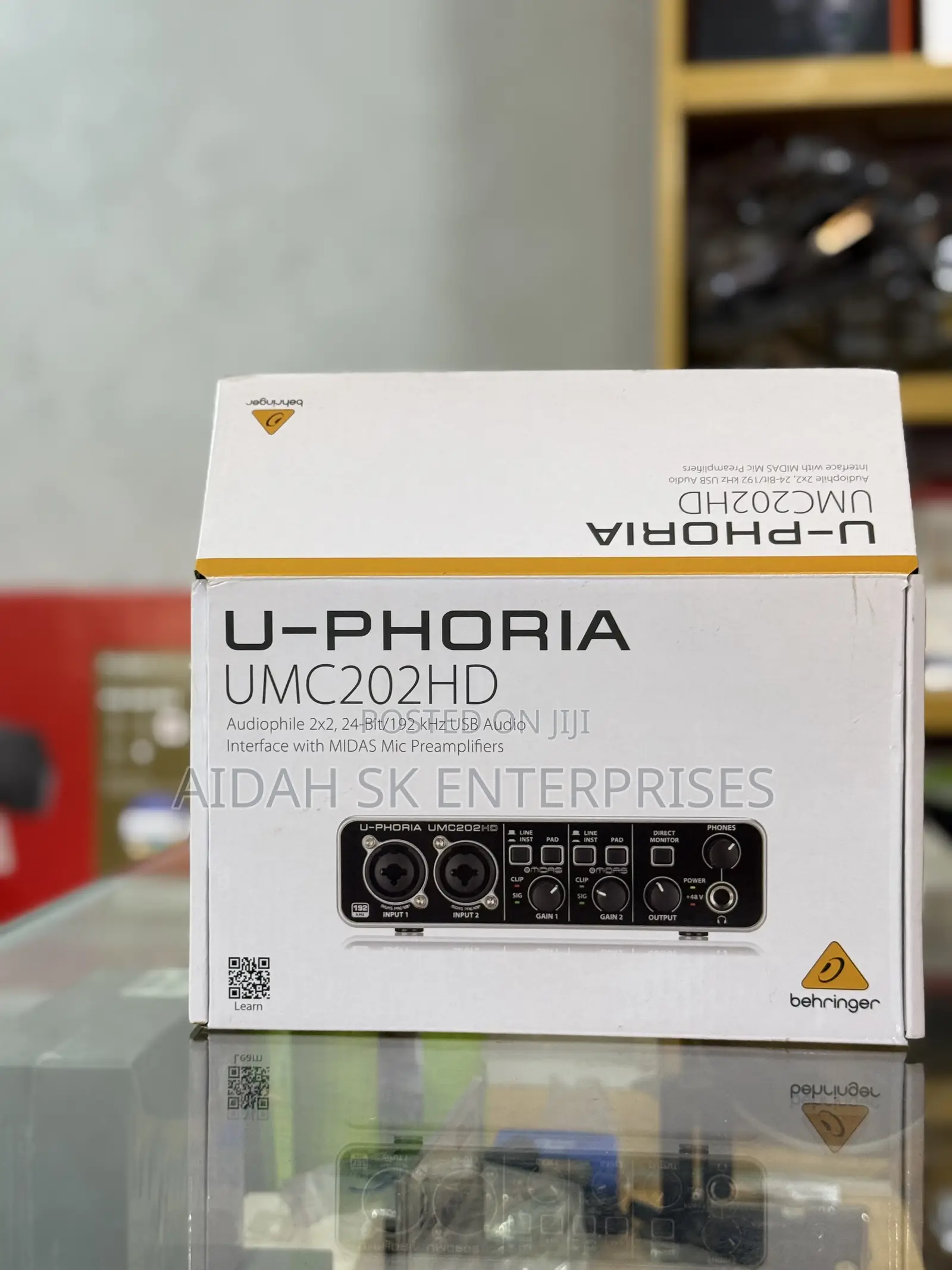 Behringer U-Phoria UMC202HD USB Audio Interface