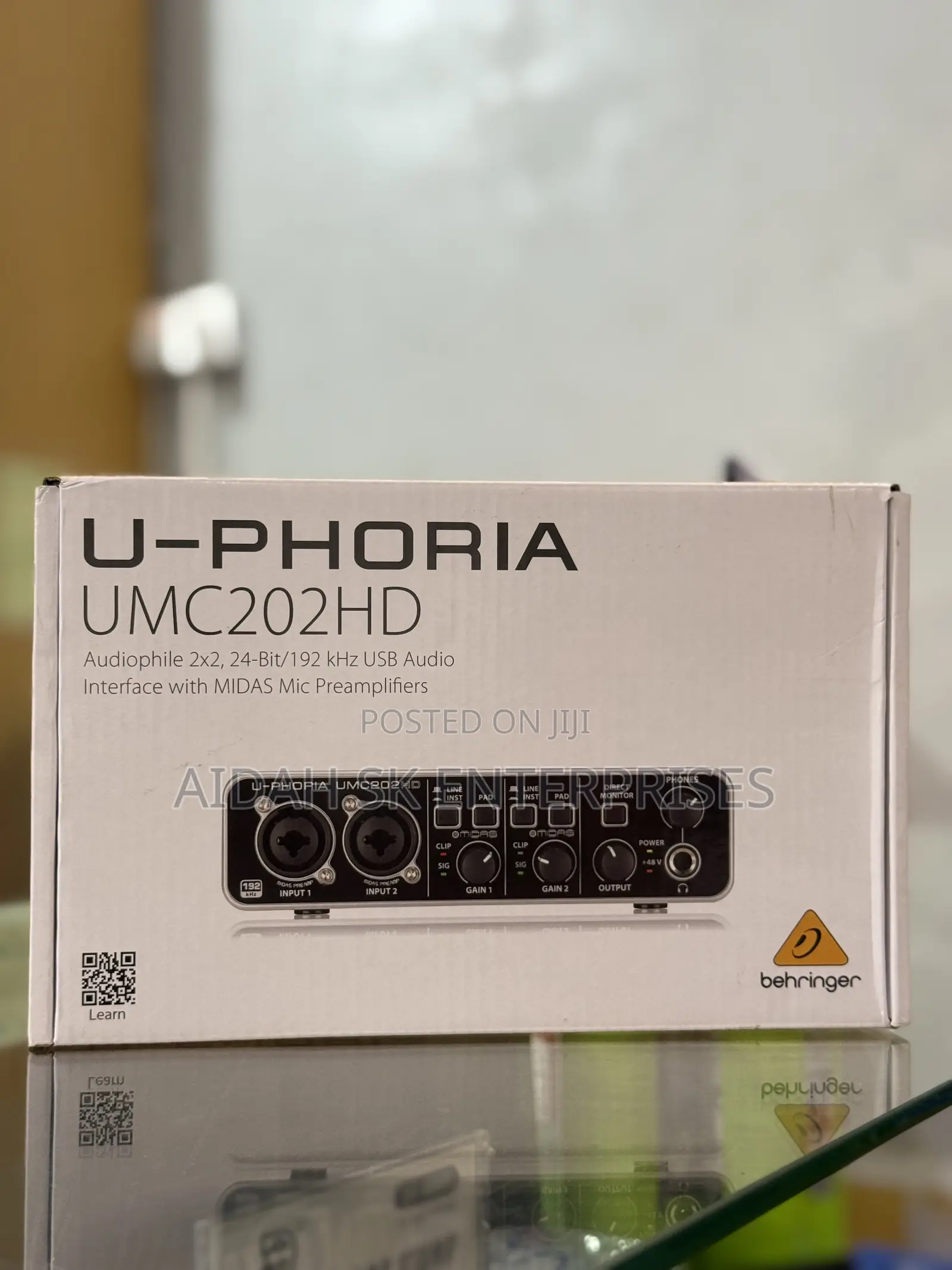 Behringer U-Phoria UMC202HD USB Audio Interface