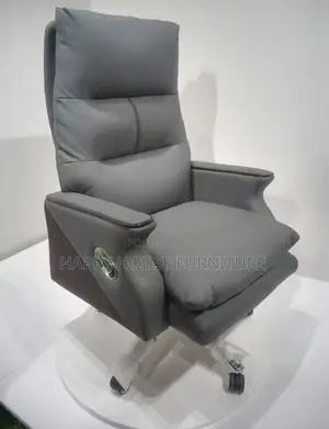 Executive Grey Hock Office Chair