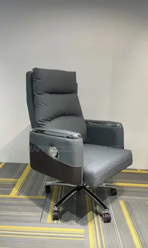Executive Grey Hock Office Chair