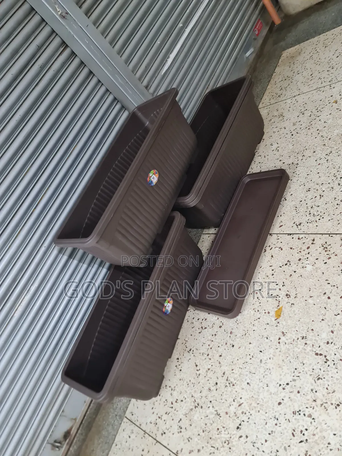 Orbit Rectangular Plastic Flower Pots Plastic Flower Pots