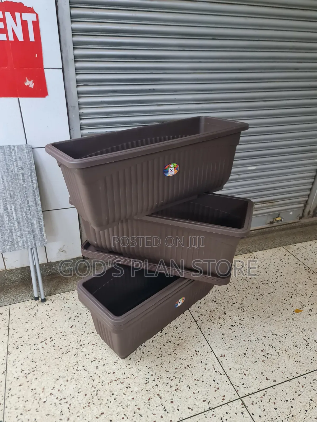 Orbit Rectangular Plastic Flower Pots Plastic Flower Pots