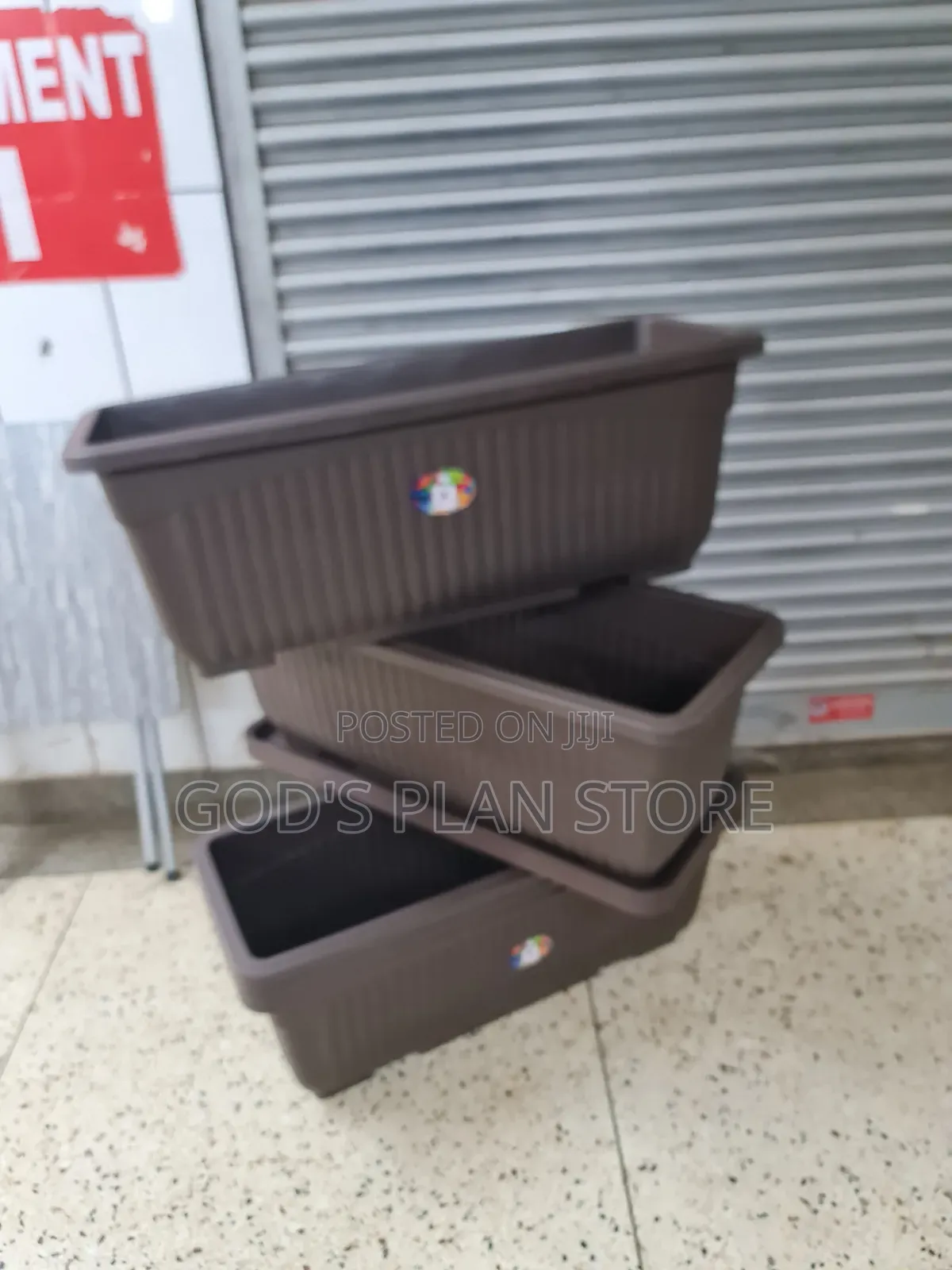 Orbit Rectangular Plastic Flower Pots Plastic Flower Pots