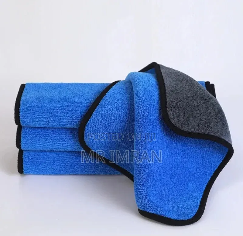 Set of 3PCs High-Density Microfiber Cleaning Towels