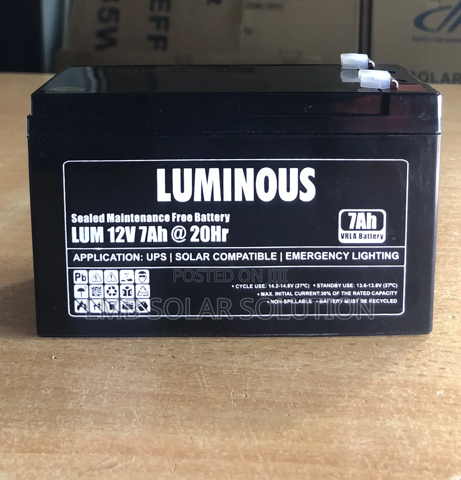 Luminous 12v-7ah Battery