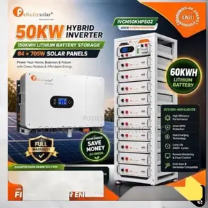 Complete 50KW Commercial Solar System With All Accessories